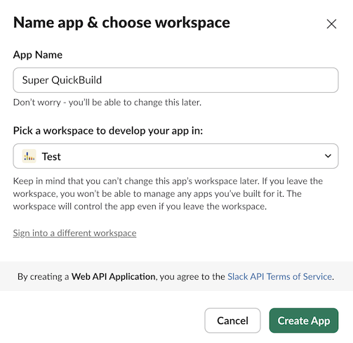 slack app name